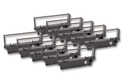 10x Farbband für Star Micronics MD-712 MD712 MD-742 SP700 MD742 SP-700 Schwarz