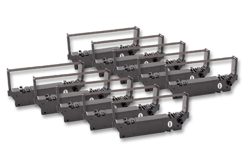 VHBW 10x Farbband für Star Micronics MD-712 MD712 MD-742 SP700 MD742 SP-700 Schwarz