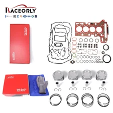 RACEORLY Head Gasket Piston Set CR10:1 For BMW 328i 428i X3 F10 F30 E84 2.0L N20