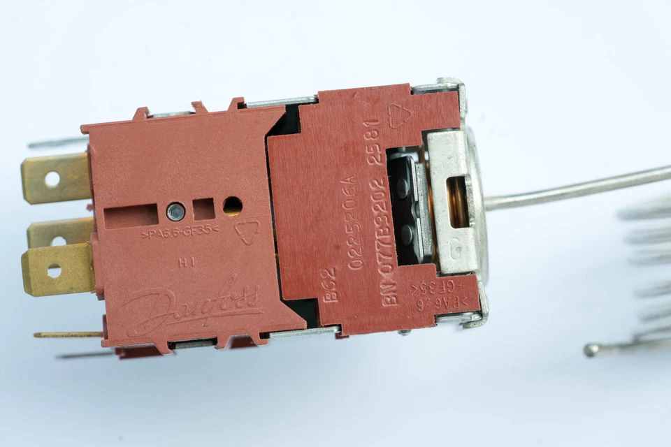 Danfoss 25T65 THERMOSTAT EN60730-2-9 077В3202 Freezer, 00168896, 00188782 - Image 4 of 4