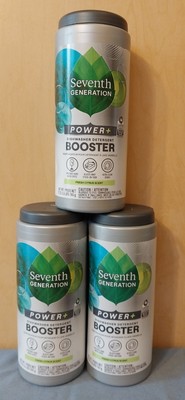 SEVENTH GENERATION 3 Lot Power+ Dishwasher Detergent Booster Fresh Citrus 1.6 lb