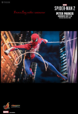 Perfect Hot Toys 1/6 Vgm54 Spider-Man 2 Peter Parker (Premium Suit