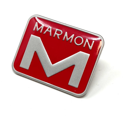 Marmon Semi Truck emblem lapel enamel hat pin metal Med Flat silver