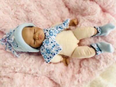3-teiliges Kleidungsset für Reborn Baby Puppe 10 Zoll Ashton Drake Tiny Miracle
