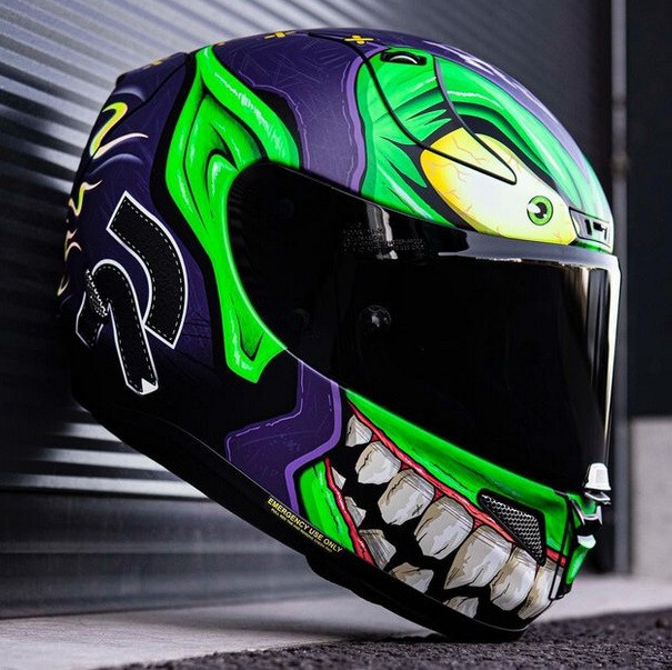 Motorcycle Helmet Casco Moto Mike Wazowski Hjc Rpha 11 Mike - Main Image