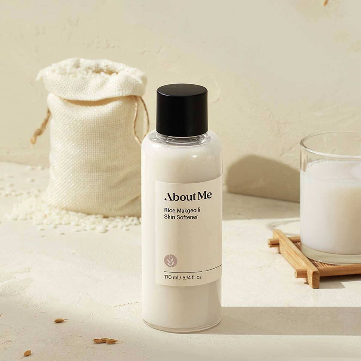 215 新品About Me Rice Makgeolli Skin Softe ABOUT ME Rice Makgeolli Skin Softener 5.74 oz /170ml Moisturizing