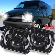 For Chevrolet Astro Express Cargo Van Pair 5x7 7x6 Led Headlights High-low Drl For Chevrolet Astro Express Cargo Van Pair 5x7 7x6 Led Headlights High-low Drl