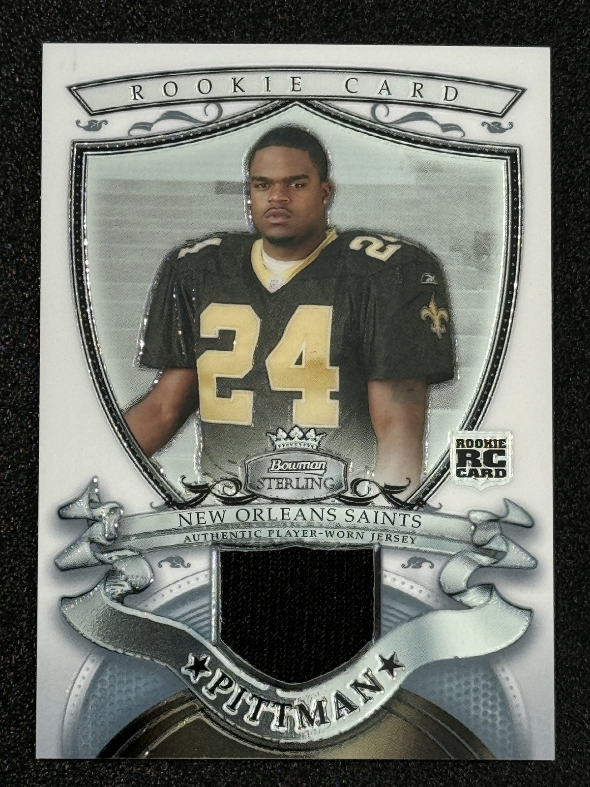 Antonio Pittman Bowman Sterling Rookie Relics #AP Base