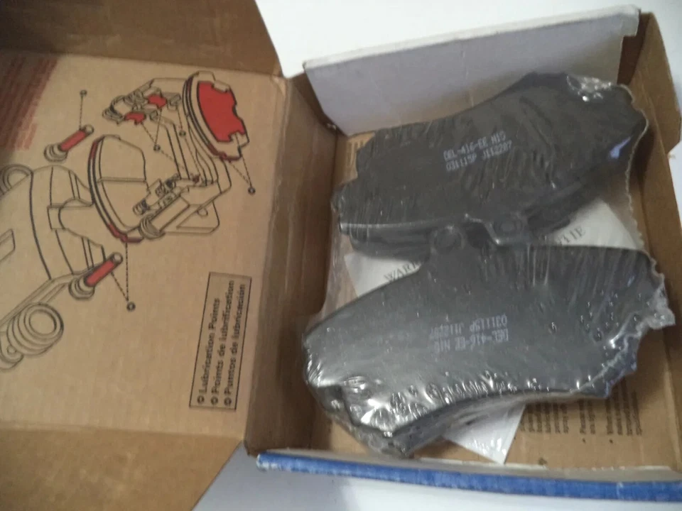 Профессиональные полуметаллические передние дисковые тормозные колодки ACDelco подходят для Volvo S40 2000-2004 годов выпуска - Изображение 2 из 3