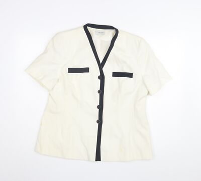Smith Collection Damen Kurzarmjacke weiß