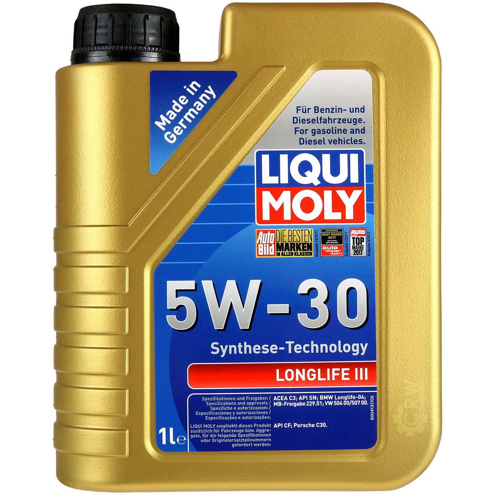 LIQUI MOLY 7L 5W-30 Olej silnikowy + pakiet filtra MAN FILTER Klasyczna popularność, darmowa dostawa
