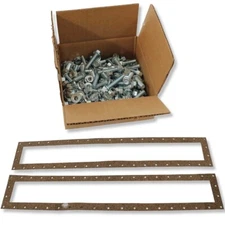 Radiator Tank Gaskets & Bolt Kit Fits Peterbilt 357 377 379 42 holes