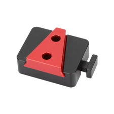 CAMVATE V-Lock Base Station and Wedge QR Mount Adapter fr Power Supply Splitter