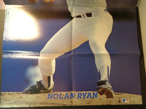 Nolan Ryan 1990 large Costacos Bros Poster approx. 35"x24", 0621-285, Texas Heat - Picture 4 of 7