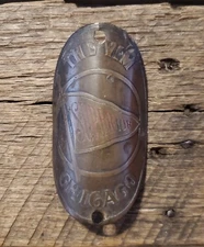 Antique Vintage "The Vim Superior" Chicago Bicycle Badge Schwinn Miami & Others