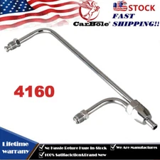 4160 Double Pumper Carburetor Dual Feed Fuel Line Fit Inlet 3/8 Hose For HOLLEY