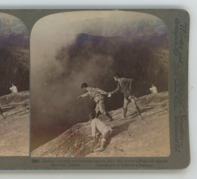She Likes It Kiss on Cheek Genre Life Stereoview
