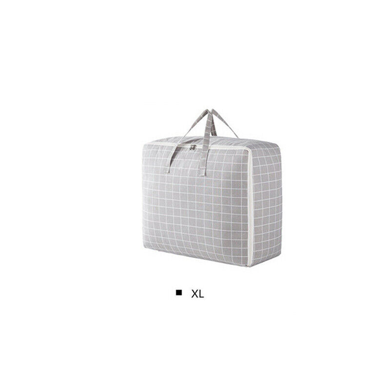 Clothes Quilt Blanket Storage Bag Fabric Organizer Waterproof Zipper