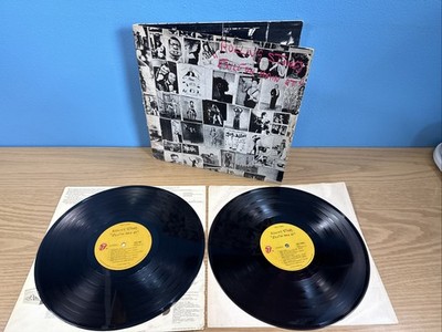 The Rolling Stones Exile On Main Street Vinyl Record COC 2-2900 Fair No Skips