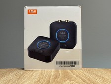 1Mii 2.4GHz Wireless Audio Transmitter Receiver Set, Long Range Low Latency...