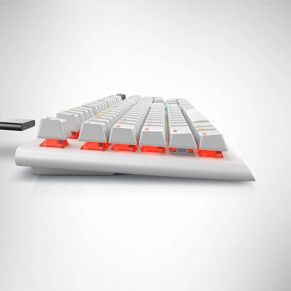 Dell Alienware Tri-Mode Wireless Gaming Keyboard - AW920K (Lunar Light) - Image 3 of 4