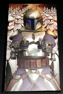 2016 TOPPS STAR WARS ATTACK OF THE CLONES 3D WIDEVISION 44 CARD BASE SET /2500