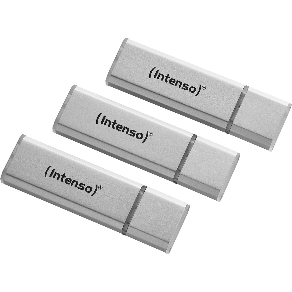 Chiavetta USB 16 GB Argento A Forma Di Chiave – USB 2.0 Portatile Con Coperchio In Metallo Per Dati E File