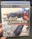 Activision Transformers: War for Cybertron (Sony PlayStation 3) With Manual
