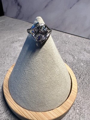 Suarti Vintage Sterling Silver Ring - Size 7