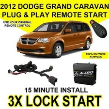 Js Alarms Plug & Play Remote Start Add On For  2012 Dodge Grand Caravan CH4