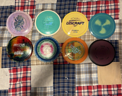 8 disc distance driver bundle- innova discraft mvp axiom discmania prodigy