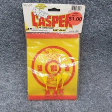 Vintage JA-RU 1988 Casper The Friendly Ghost Dart Game New Factory Sealed
