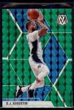 D.J. Augustin 2019-20 Panini Mosaic Reactive Green Przim Parallel #32 Orlando