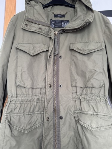 Diesel Women’s Military Utility Cargo Jacket Size Medium Type N78 Army - Picture 2 of 17