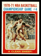 1971-72 Topps #136 NBA Playoffs Game Bucks NR-MINT PACK FRESH! SET BREAK!