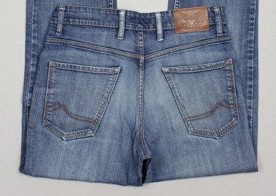 Vintage PILOT Herren Regular Fit Jeans Größe W32 L33