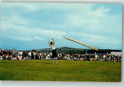 39641955 - Braemar Tossing the Caber Log Throwing Custom Aberdeen /