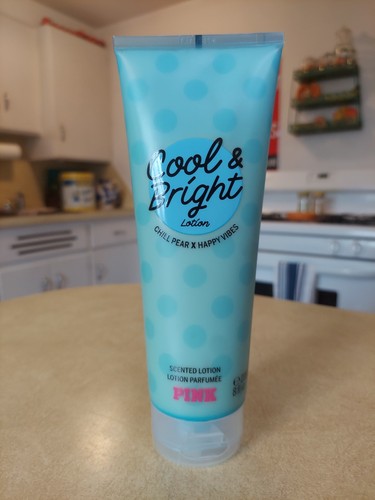Victoria Secret PINK Cool and Bright Duft Körperlotion Creme 8 Oz. CHILL PEAR - Bild 1 von 3