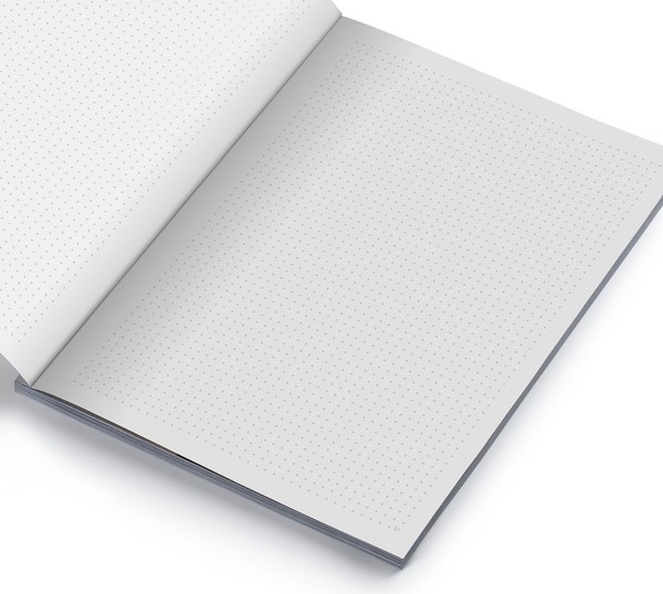 A4 Punktraster Notizbuch 156 Seiten Softcover Bullet Journal Skizzenbuch-image