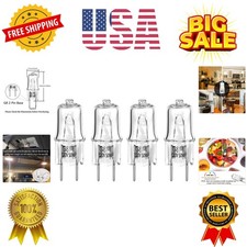 Halogen Light Bulb Fits for GE Over The Stove Range Microwave Hood,G8/50W/120...