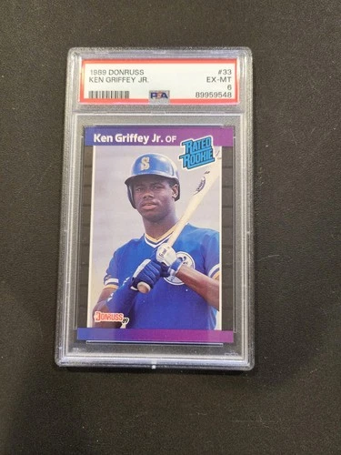 1989 Donruss Ken Griffey Jr. #33 PSA 6