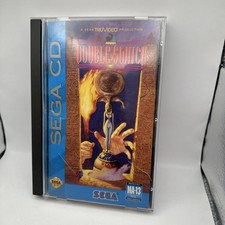 Double Switch (Sega CD) CIB Complete w Manual Reg Card VGC Disc TruVideo