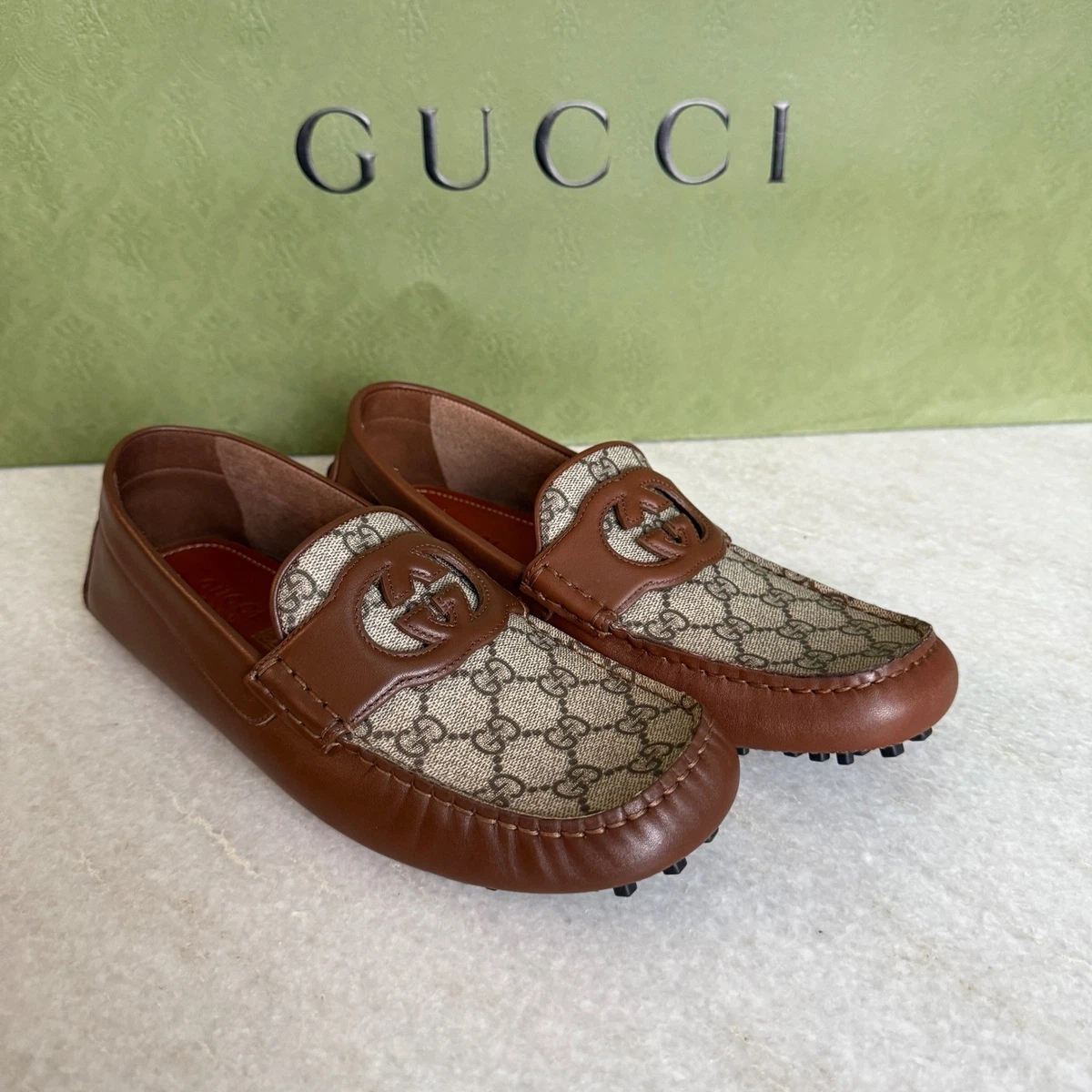 Gucci Moccasin Brown Casual Shoes for Men for sale | eBay