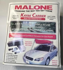 Malone Universal Roof Top Kayak Carrier Transport Kit MPG154