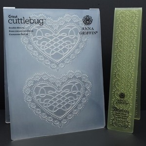 YOU CHOOSE Embossing Folders Anna Griffin Cuttlebug Tim Holtz Embossing Strips