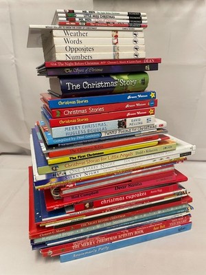 Mixed Selection Kids Christmas Books Religious + Non Religious Buy 3 Get 1 Free
