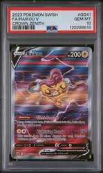 Raikou V GG41/GG70 Crown Zenith Galarian Gallery Full Art Holo