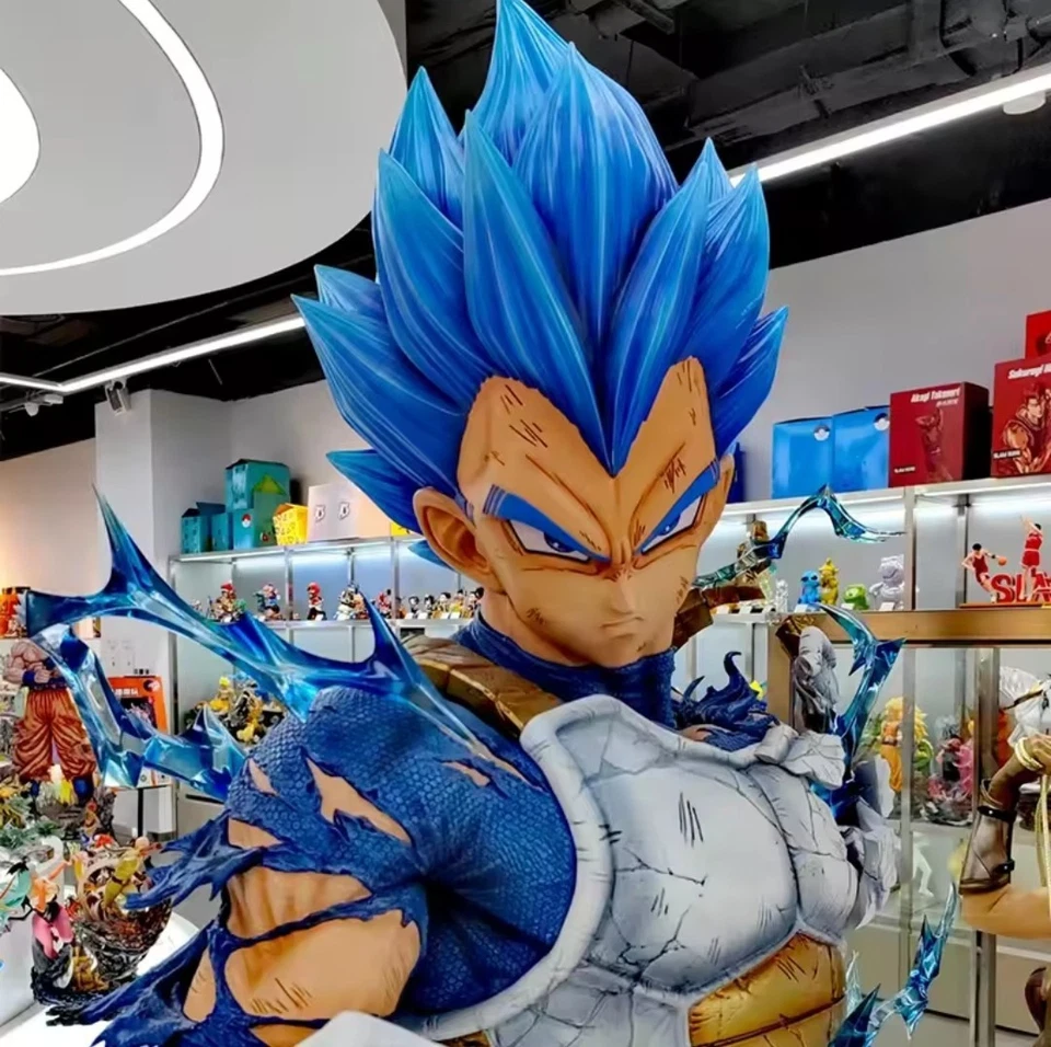 Dragonball Action Figure Anime Vegeta 26,5 CM Statua Da Collezione Nuovo - Immagine 2 di 3