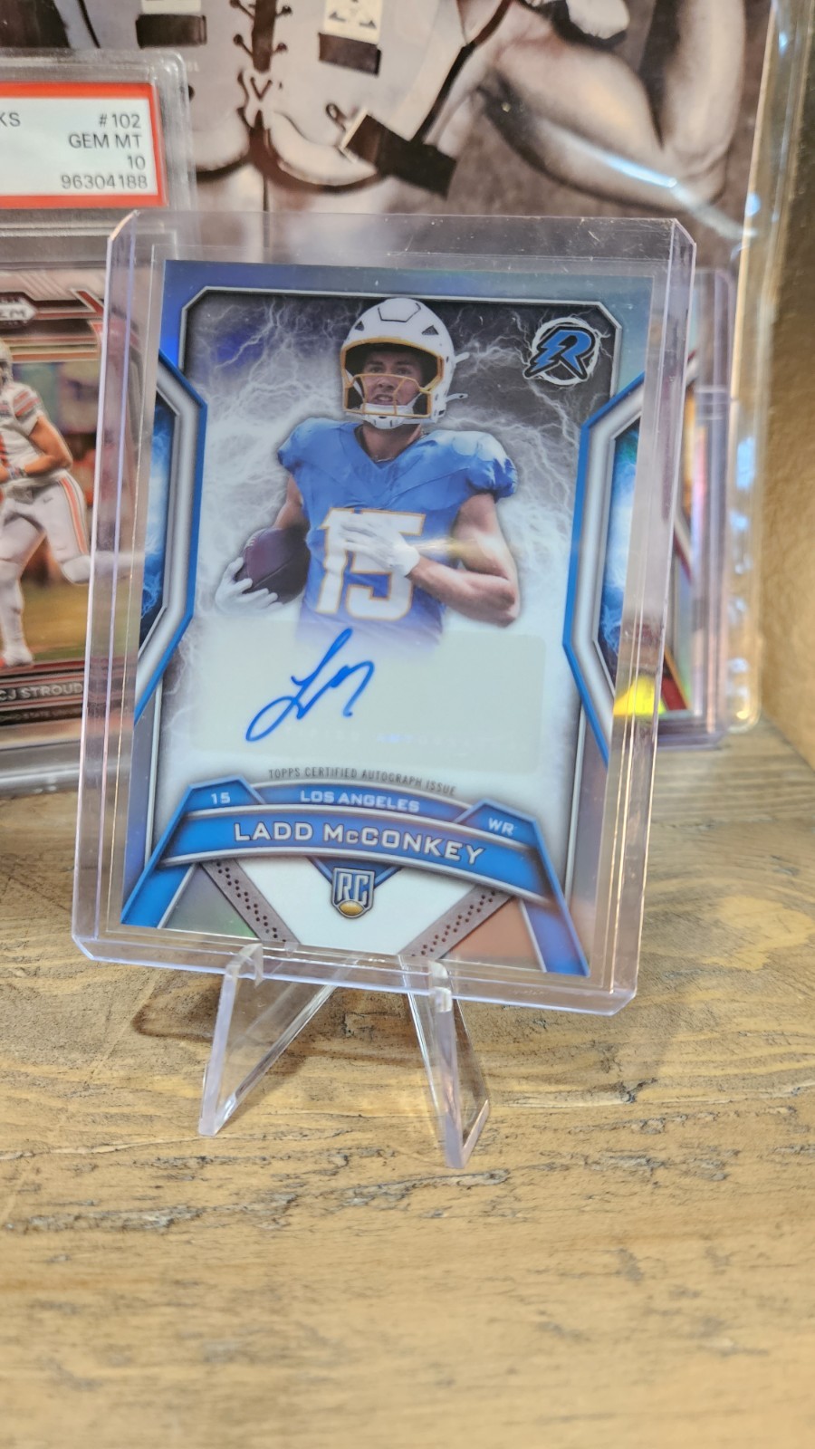 2024 Topps Resurgence - Resurgence Rookie Signatures Ladd McConkey #RRS-LM (AU,