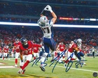 Rob Gronkowski Signed Autographed New England 8x10 Photo with COA/Hologram